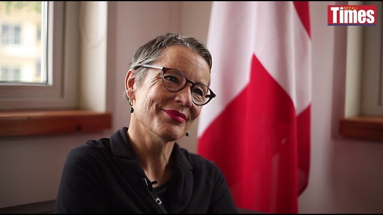 Swiss Ambassador Elisabeth von Capeller Oswald